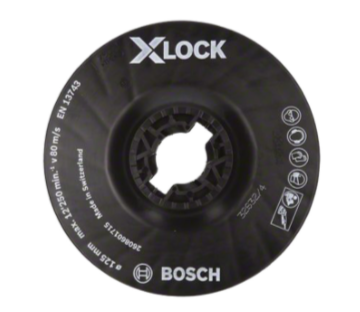 BOSCH BACKING PAD X-LOCK 125 MM HARD 